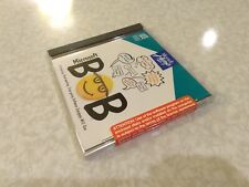 Microsoft Bob Software for Windows CD SEALED, UNOPENED Comic Sans  picture