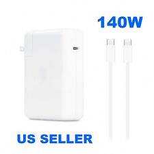 Genuine Apple 140W USB-C Power Adapter for Macbook A2452 with Bonus. picture