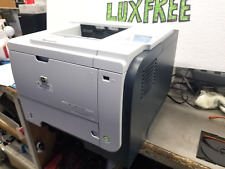 HP LaserJet P3015 very clean, fast, Cart90% BLK, nice dark prints picture