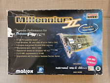 VGA, video card, PCI, Matrox Millennium II + 4Mb memory upgrade, new in box picture