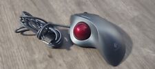 Logitech TrackMan Wheel Ball Mouse USB Optical Trackball Silver T-BB18 picture