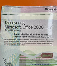 Microsoft Office 2000 Small Business Edition NEW picture