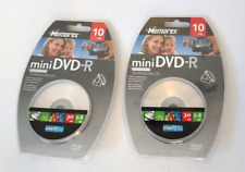 Memorex Mini DVD-RW 20 Pack Single Sided DVD Camcorder Discs BRAND NEW -SEALED picture