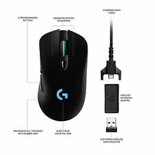 New Logitech G703 Hero w/25K Sensor LightSpeed Wireless Gaming Mouse PowerPlay picture