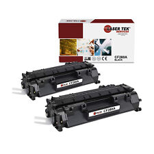 2Pk LTS 80A CF280A Black Compatible for HP LaserJet Pro 400 M401dn M401dw Toner picture