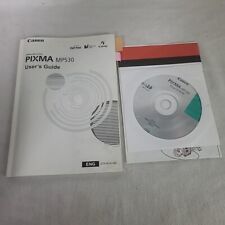 Canon PIXMA MP530 All-In-One Printer Scanner Copier Fax owner's Manual / CD picture