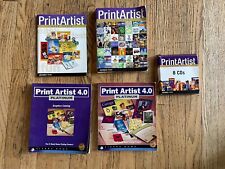 Print Artist Grande Suite SIERRA HOME 8 CD Set Plus 3 Graphics catalogues picture