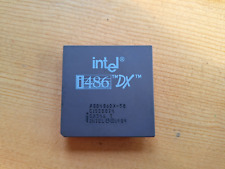 486DX Intel A80486DX-50 SX546 T 486DX-50 vintage CPU GOLD picture