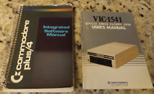 Vintage 1980s Commodore plus4 Software Manual + VIC -1541 DISK DRIVE MANUAL picture