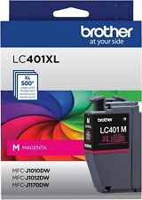 Brother Genuine LC401XL High Yield Magenta Ink Cartridge - 03/26 -  picture