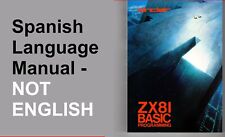 BOOK - ZX81 BASIC PROGRAMMING - SPANISH LANGUAGE EDITION picture