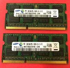 🔥Samsung 4GB (2 x 2GB) 2Rx8 PC3-10600S LAPTOP Memory RAM M471B5673FH0-CH9 picture