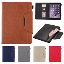 For IPad 5/6/7/8/9th Mini 4/5/6 Air Pro 11 12.9 Smart Leather Wallet Case Cover picture