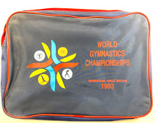 Vtg World Gymnastics Championships Birmingham Great Britain 1993 Computer Bag picture