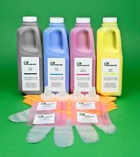 4-Color (BCMY) Toner Refill Kit with Chips For Okidata C9600 C9800. 1840gr. picture