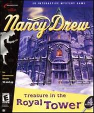 Nancy Drew Treasure in the Royal Tower PC CD dark winter ski puzzle mystery game picture