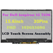 New Fit Dell Inspiron 15 7506 2-in-1 P97F P97F005 FHD LCD Touch Screen Assembly picture