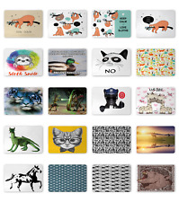 Ambesonne Animal Pattern Mousepad Rectangle Non-Slip Rubber picture