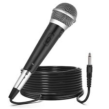 10Ft Wired Handheld Dynamic Microphone Professional 1/4