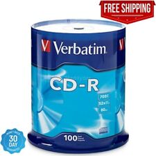 Music CD-R Discs Media for Audio Video Recordable Data Spindle Blank CDR 100Pc picture