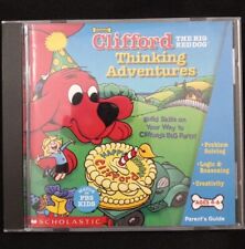 Clifford The Big Red Dog: Thinking Adventures CD by Scholastic *Untested* picture