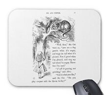 A squirrel in wonderland cheshire cat and squirrel mouse pad photo pad asquirrel picture