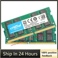 CRUCIAL DDR4 16GB 2666 PC4-21300 Laptop SODIMM 260Pin Notebook Memory RAM 2x 16G picture