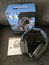 RUN MUS Stereo Gaming Headset for PS4, PC ,Headset Surround Sound, LED Light Mic picture