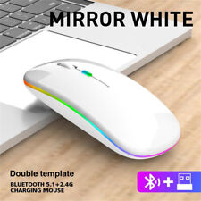 2.4G Wireless Bluetooth Optical Mouse USB Rechargeable RGB Mice For PC Laptop US picture