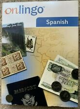 Onlingo Spanish Cd’s Level 1 Audio Cd 1 ,2 Learning Guide 2006 Mac And PC  picture