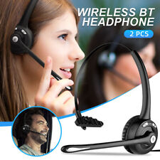 Mpow Pro Trucker Bluetooth Headset Cell Phone with Mic Office Skype Headphones picture