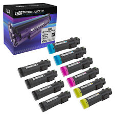 10pk for Dell H625cdw H825 S2825 593-BBOW N7DWF Black Color Toner Cartridge Set picture