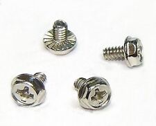 10 Pieces Toothed Hex 6/32 Computer Mounting Screws picture