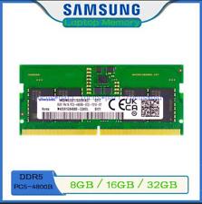 Samsung 8 GB 16 GB 32GB PC5-38400 DDR5 4800 SO-DIMM Laptop Memory lot For Lenovo picture