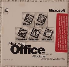 Microsoft Office Professional and Bookshelf for Windows 95 - Vintage, Very Good picture