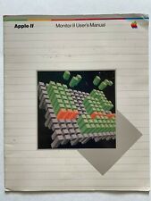 Vintage 1982 Macintosh Mac Apple II Computer Monitor II Users Manual Info Guide picture