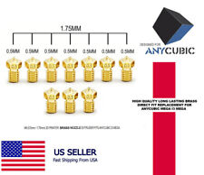 10X Lot ANYCUBIC J-HEAD M6 0.35mm Brass Nozzle @ 1.75mm Filament 3D Printer BEST picture