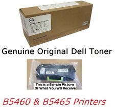 Mostly New Genuine Original OEM Dell J1X2W Toner 85% B5460 B5465 SEALED BAG picture