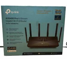 TP-Link - Archer AX5400 Pro Dual-Band Wi-Fi 6 Router - Black picture