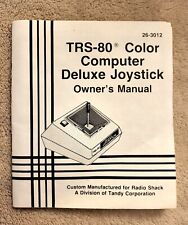 Vintage 1983 TRS-80 Color Computer Deluxe Joystick Owner's Manual  picture