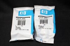 Combo Set of 2 Genuine Sealed Original HP 92 Black & 93 Color no box, EXPIRED picture