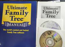 The Ultimate Family Tree Deluxe PC Software with Manual and Master Index CD 1998 picture