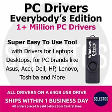 PC Drivers 2024 Everybody's Edition for Most PC Brands on USB 64Gb Drive picture