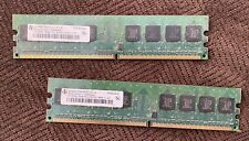 1GB 2x512MB PC2-4200 INFINEON HYS6464T6400HU DDR2 MEMORY KIT picture