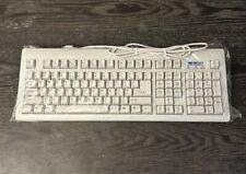 NEW NOS Micro Innovations Mechanical Keyboard PS/2 Wired Vintage Mainframe picture