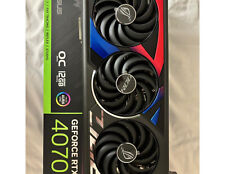 ASUS ROG Strix NVIDIA GeForce RTX 4070 Ti OC Edition 12GB GDDR6X Graphics Card picture