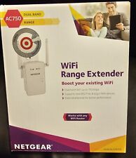 NEW NETGEAR AC750 WiFi Range Extender * NEW SEALED BOX * picture