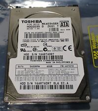 Toshiba 60GB SATA-150 8MB Cache 5400RPM 2.5