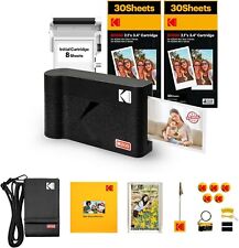 KODAK Mini 2 ERA 4PASS Portable Photo Printer (Black, Mini 2 ERA, Printer+ - NEW picture