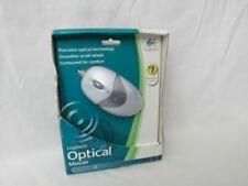 Vintage Logitech Wired Optical Mouse PC MAC PS/2 USB 2003 NOS Sealed in Package picture